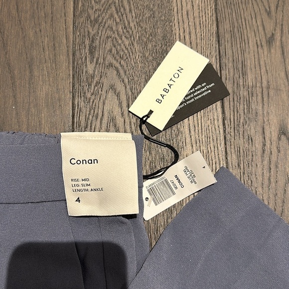 Aritzia Babaton Conan Pant in Blue Fog (Size 4, NWT) - Picture 2 of 11